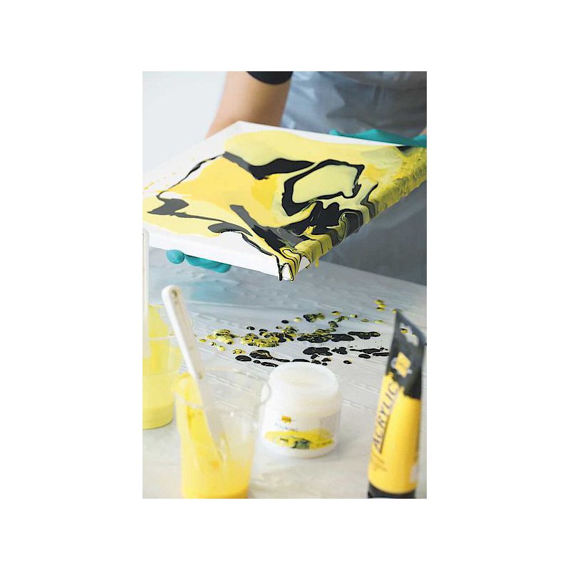 KREUL SOLO Goya Pouring liquide, medium acrylique, base aqueuse, 500 ml
